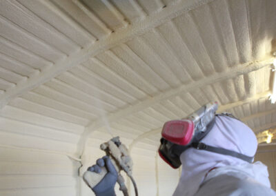 Spray Foam Insulation in Metal Buildings in Eastern